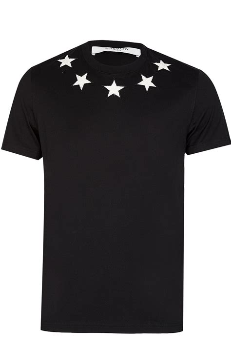 givenchy stars shirt|givenchy signature t shirt.